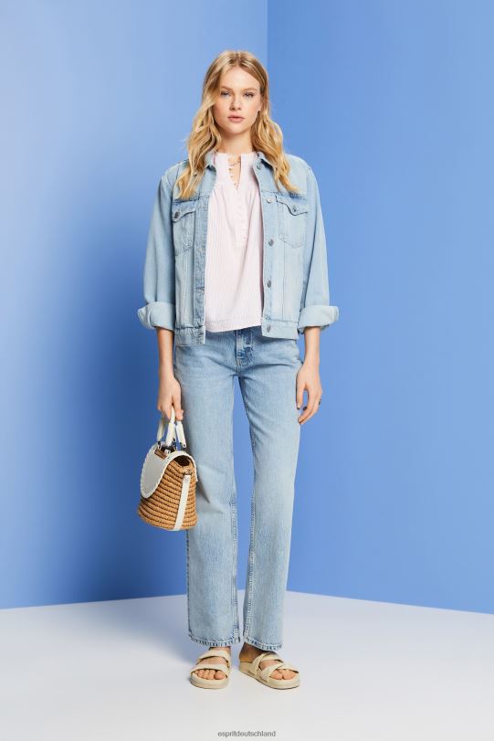 Frauen Esprit Hell-Pink Strukturierte Kurzarmbluse Blusen 0BN00117