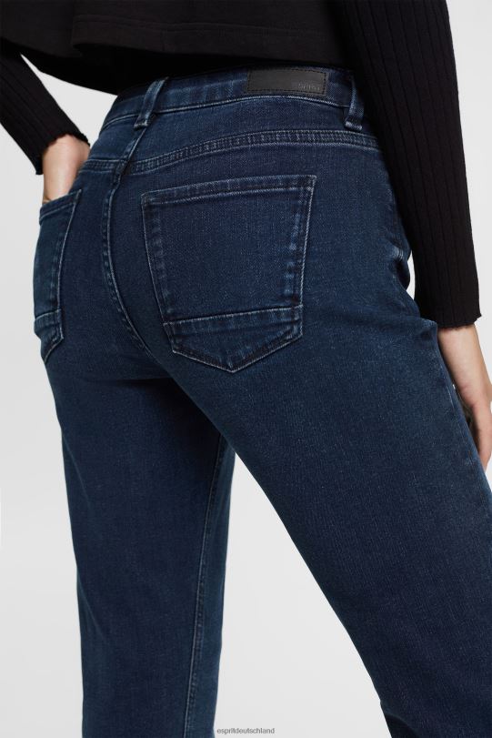 Frauen Esprit Blau Schwarz Mittelhohe Stretchjeans Denim 0BN00345