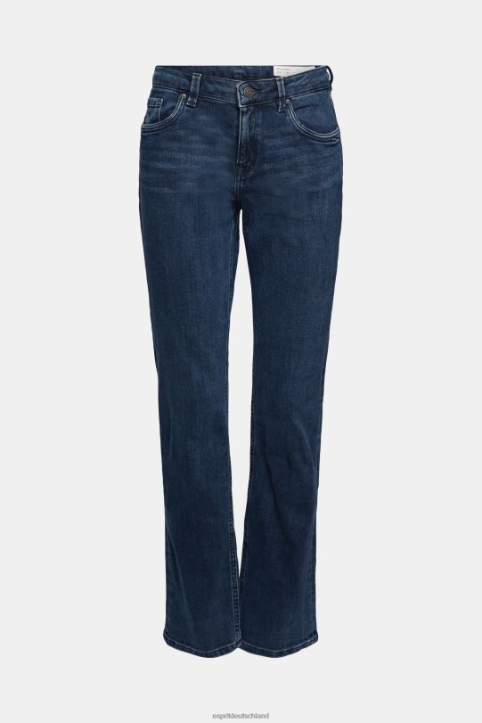Frauen Esprit Blau Schwarz Mittelhohe Stretchjeans Denim 0BN00345
