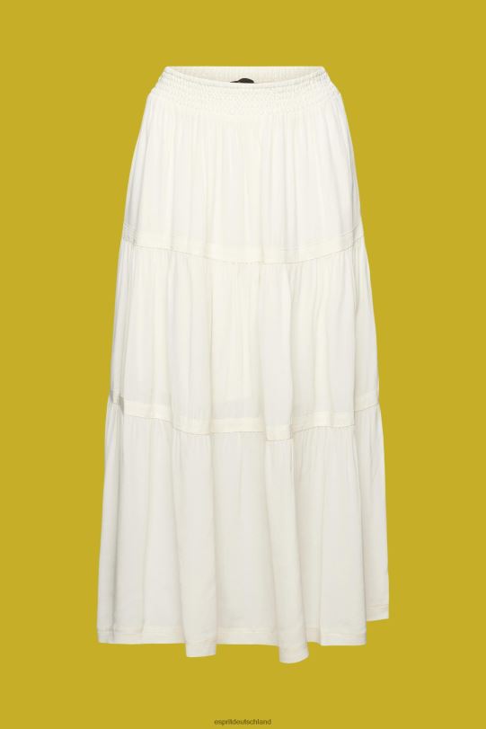 Frauen Esprit Weiß Midirock die Röcke 0BN00238