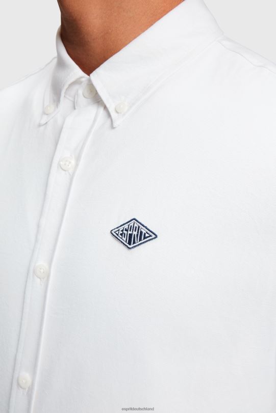 Frauen ESPRIT x Rest & Recreation Weiß Kapsel-Oxford-Hemd Hemden 0BN00471