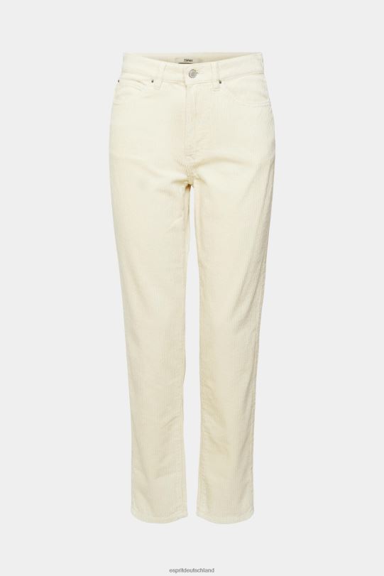 Frauen Esprit Eis Mom-Fit-Cordhose Hosen 0BN00252