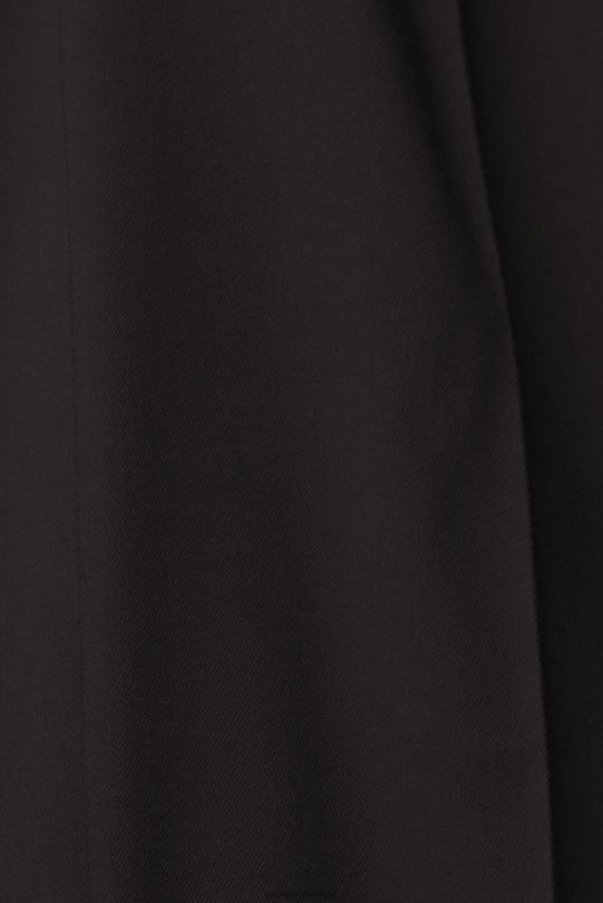 Frauen Esprit Schwarz Hose mit hohem Bund und weitem Bein Hosen 0BN00246