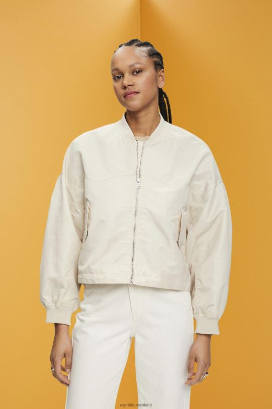 Frauen Esprit helles Taupe übergroße Bomberjacke Jacken 0BN00214