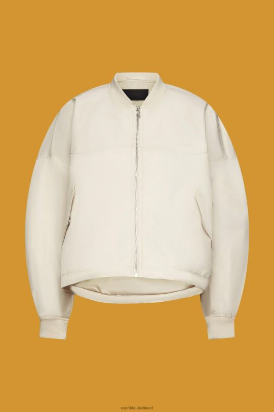 Frauen Esprit helles Taupe übergroße Bomberjacke Jacken 0BN00214