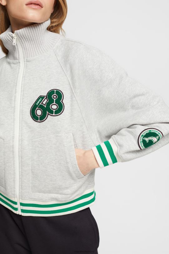 Frauen Esprit hellgrau College-Jacke Jacken 0BN00416