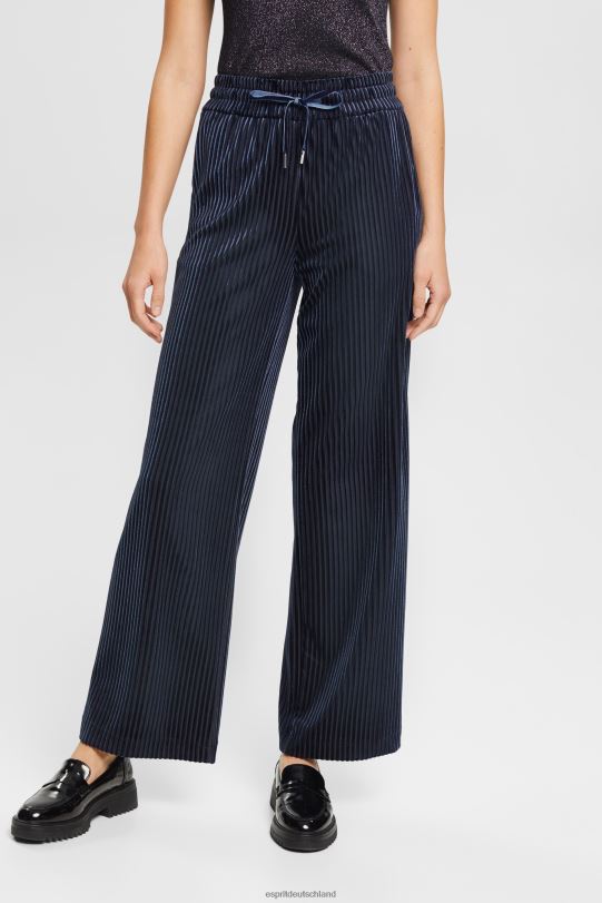 Frauen Esprit Marine Weite, gestreifte Jogginghose Jogger 0BN00423