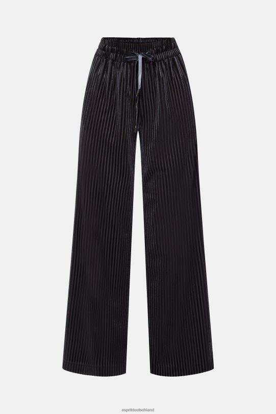 Frauen Esprit Schwarz Weite, gestreifte Jogginghose Jogger 0BN00422