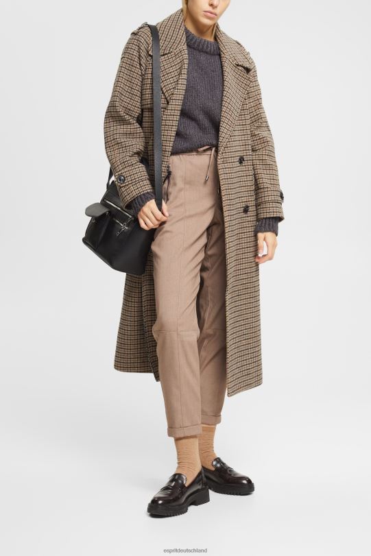 Frauen Esprit Taupe Hose im Jogger-Stil Jogger 0BN00445