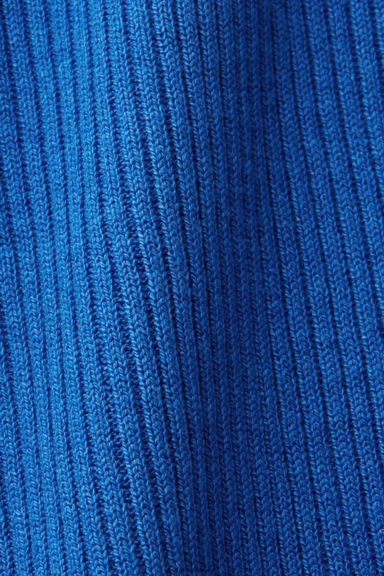 Frauen Esprit Hellblau Rippstrickkleid, Leinenmischung Kleider 0BN00112