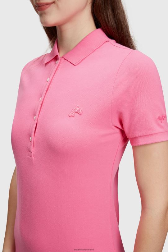 Frauen Esprit Rosa Klassisches Polokleid von Dolphin Tennis Club Kleider 0BN00508