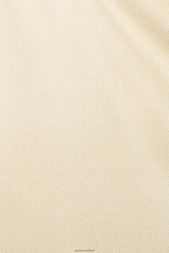 Frauen Esprit Sand Kleid mit plissiertem Schößchen Kleider 0BN00489