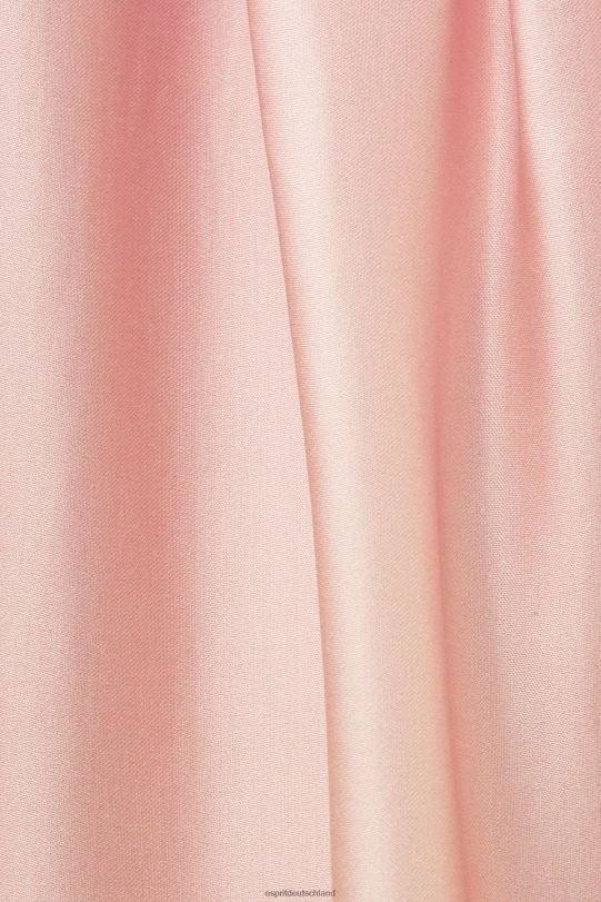 Frauen Esprit Weiß Gemustertes Midikleid, Lenzing Ecovero Kleider 0BN0076