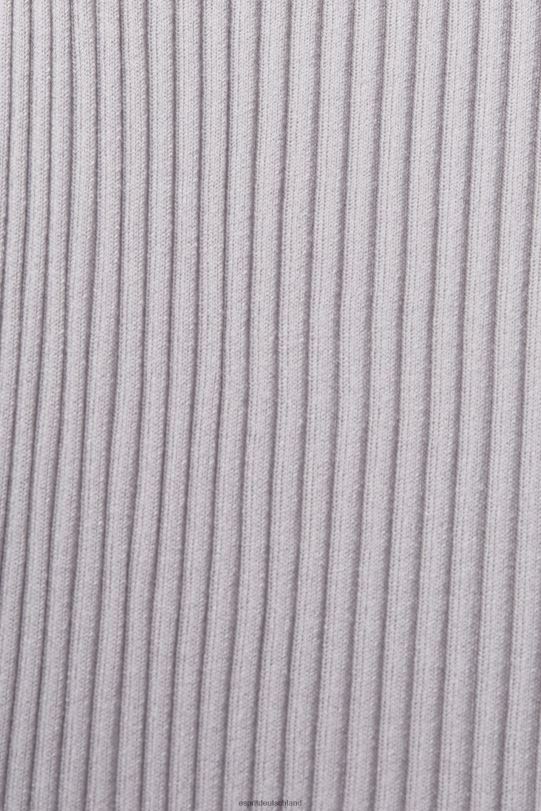 Frauen Esprit mittelgrau Kleid mit plissierten Trägern Kleider 0BN00490