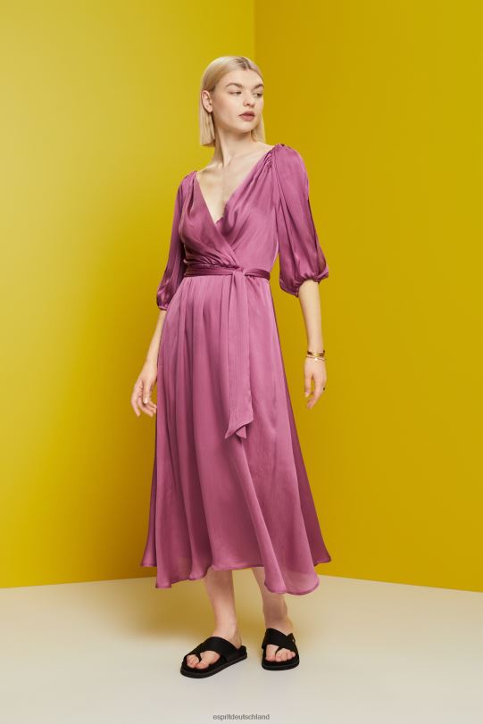 Frauen Esprit violett Kleider leicht gewebt Kleider 0BN00137