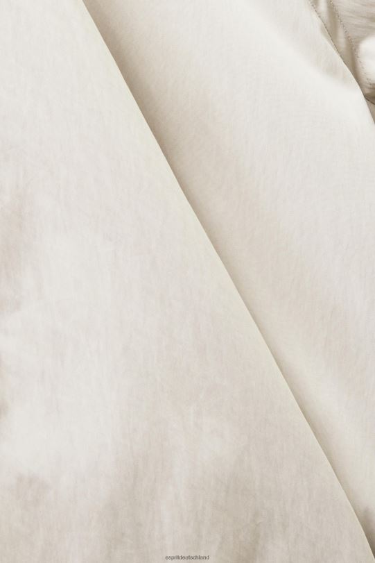 Frauen Esprit helles Taupe Zweireihiger Trenchcoat Mäntel 0BN00266