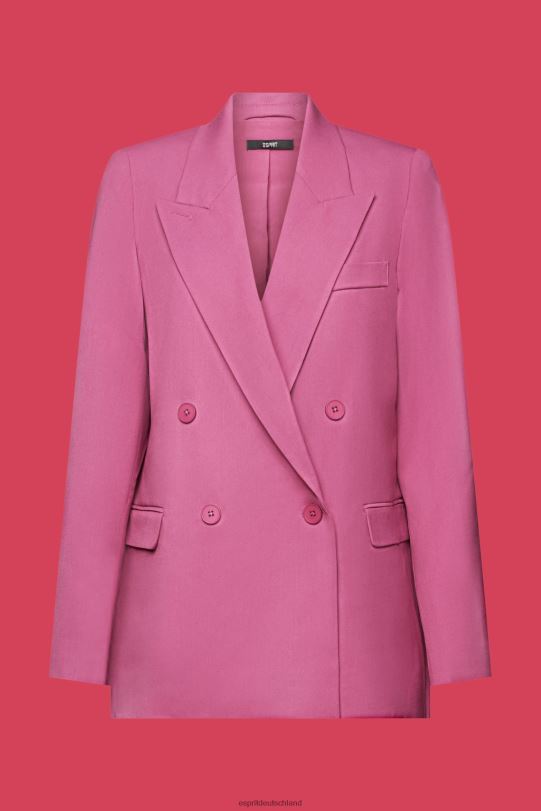 Frauen Esprit violett Blazer gewebt Mäntel 0BN00133