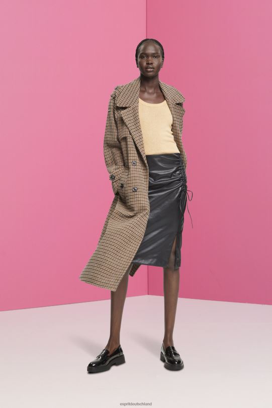 Frauen Esprit Gold Ärmelloses Glitzer-Top Panzer 0BN00404