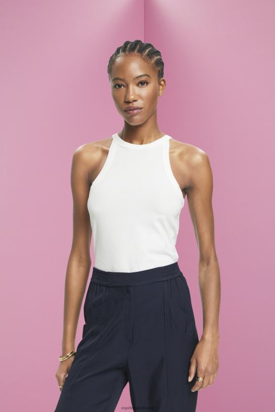 Frauen Esprit cremefarben Jersey-Tanktop Panzer 0BN00241