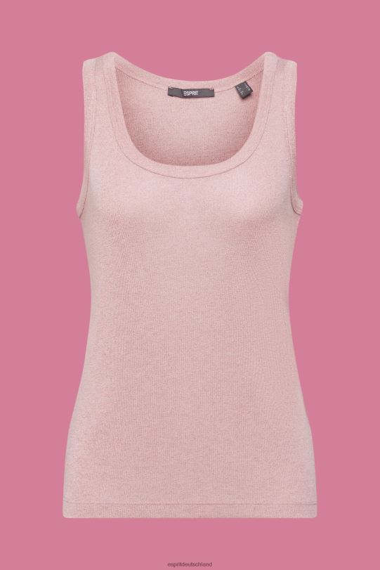 Frauen Esprit erröten Ärmelloses Glitzer-Top Panzer 0BN00403