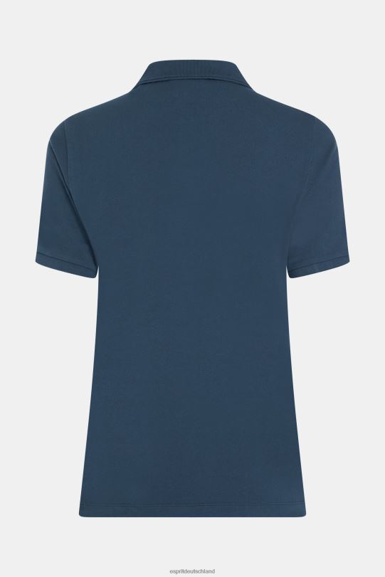 Frauen Esprit Marine Klassisches Poloshirt des Dolphin Tennis Club Polos 0BN00496