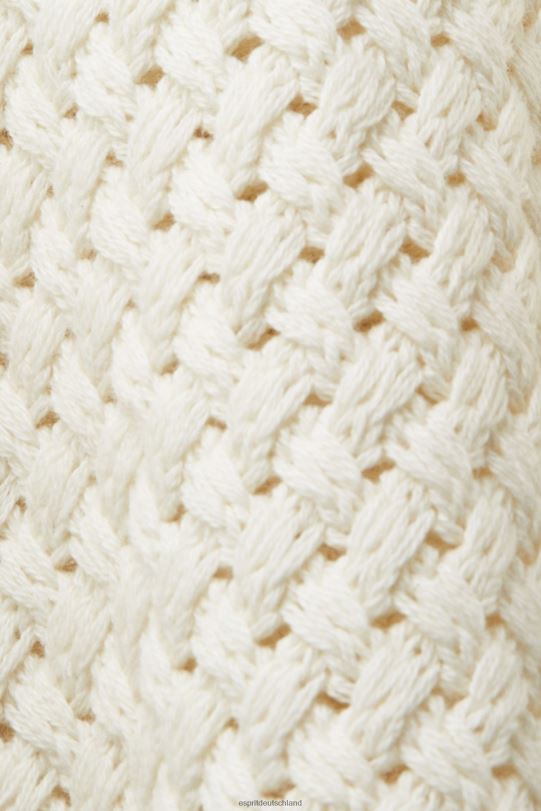 Frauen Esprit Eis Ärmelloses Strickoberteil, 100 % Baumwolle Pullover 0BN0098