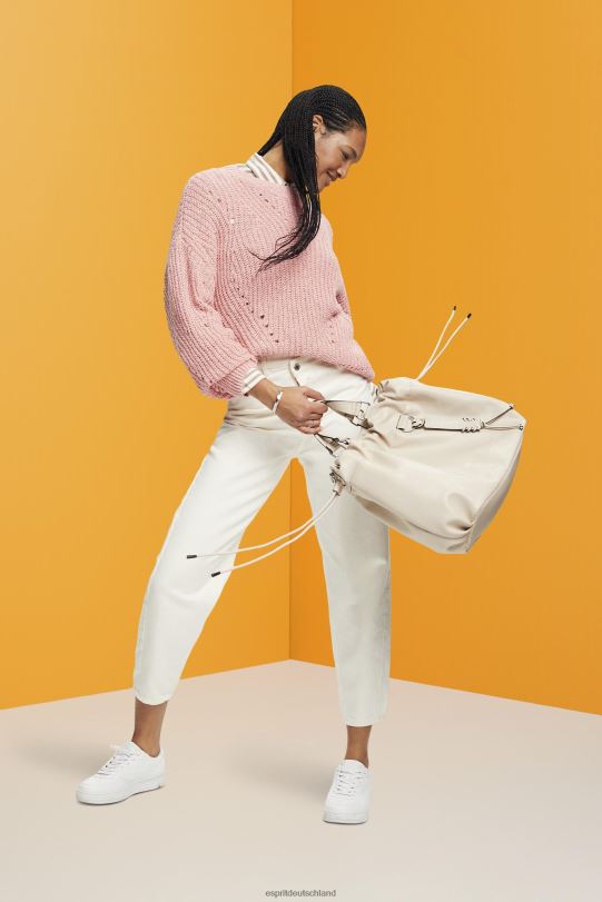 Frauen Esprit Rosa Pullover mit Zopfmuster Pullover 0BN00273