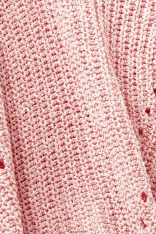 Frauen Esprit Rosa Pullover mit Zopfmuster Pullover 0BN00273