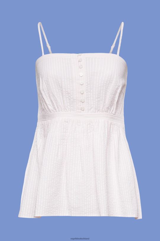 Frauen Esprit Hell-Pink Strukturiertes Cami-Oberteil Spitze 0BN00226