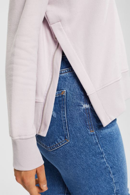 Frauen Esprit Lavendel Sweatshirt-Kapuzenpullover Sweatshirts und Kapuzenpullover 0BN00512