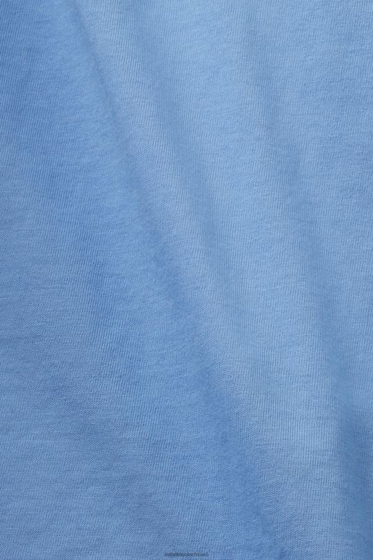 Frauen Esprit hellblauer Lavendel kurzes Sweatshirt Sweatshirts und Kapuzenpullover 0BN00156