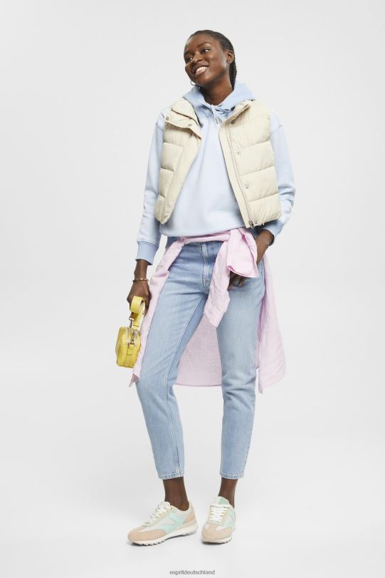 Frauen Esprit pastellblau Kapuzenpullover mit Herz Sweatshirts und Kapuzenpullover 0BN00352