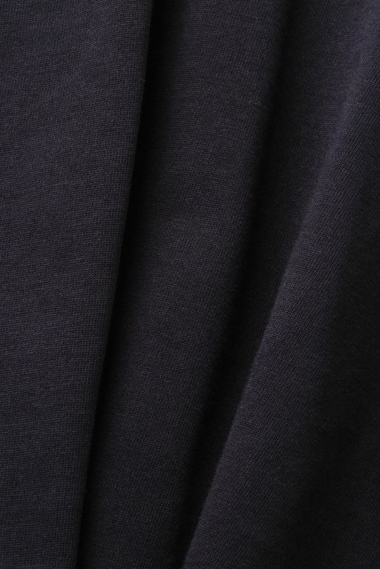 Frauen Esprit Schwarz Kurzes T-Shirt mit Rundhalsausschnitt T-Shirts 0BN00193