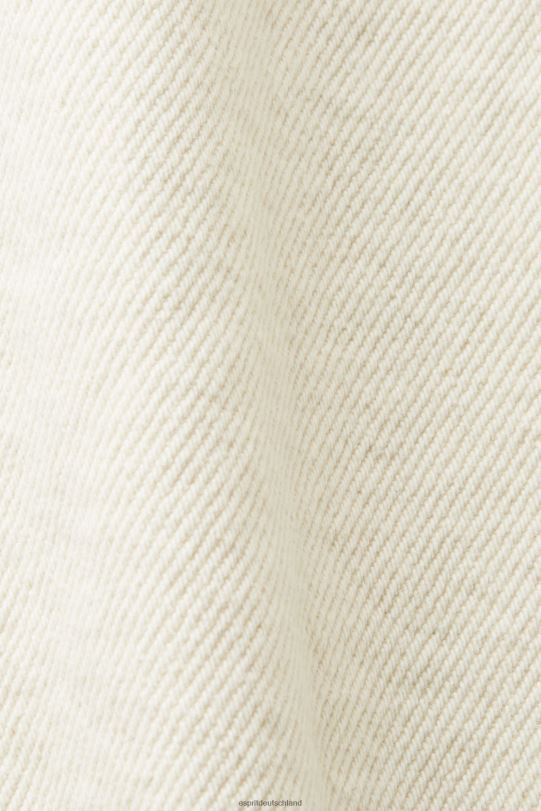 Frauen Esprit Eis ausgefranste Jeansweste Weste 0BN0062