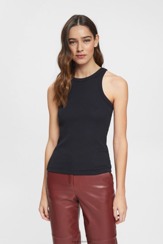 Frauen Esprit Schwarz Weste oben Weste 0BN0031