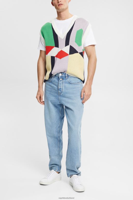 Männer Esprit blaue helle Waschung Ballon-Jeans Denim 0BN00847