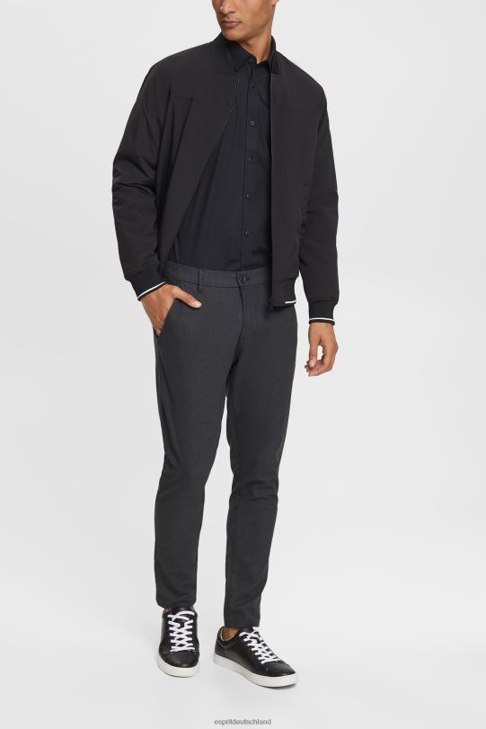 Männer Esprit Schwarz Hemd Hemden 0BN00900