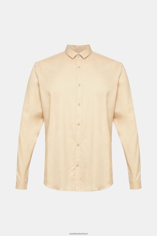 Männer Esprit cremebeige Hemd mit schmaler Passform Hemden 0BN00854
