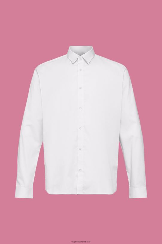 Männer Esprit hellblau nachhaltiges Baumwollshirt Hemden 0BN00832