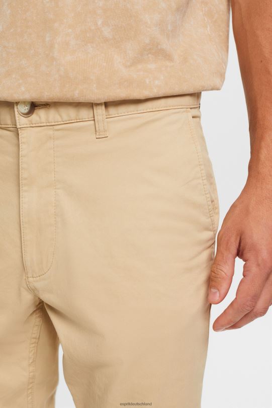 Männer Esprit Sand Chinohose mit schmalem Bein Hosen 0BN00592