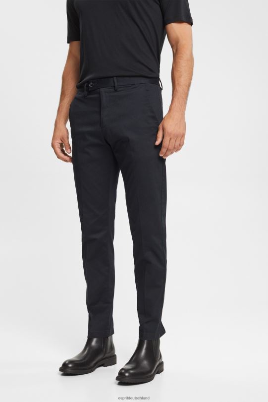Männer Esprit Schwarz Chinos aus Stretch-Baumwolle Hosen 0BN00902