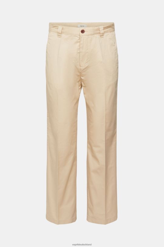 Männer Esprit cremebeige Chinos mit weiter Passform Hosen 0BN00331