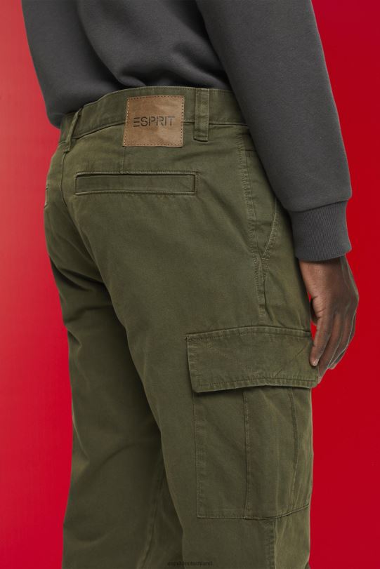Männer Esprit dunkles Khaki Cargohose Hosen 0BN00730