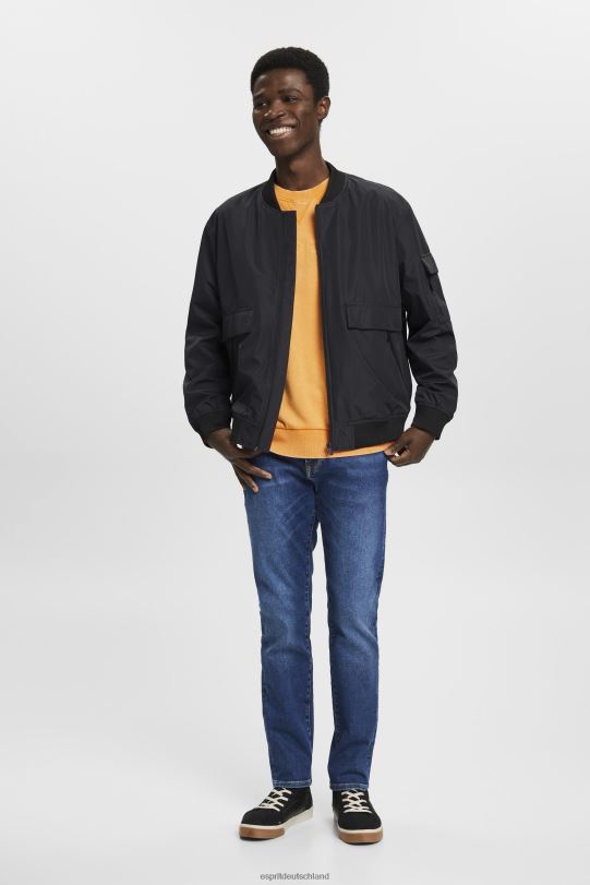 Männer Esprit Schwarz Jacke im Bomber-Stil Jacken 0BN00766