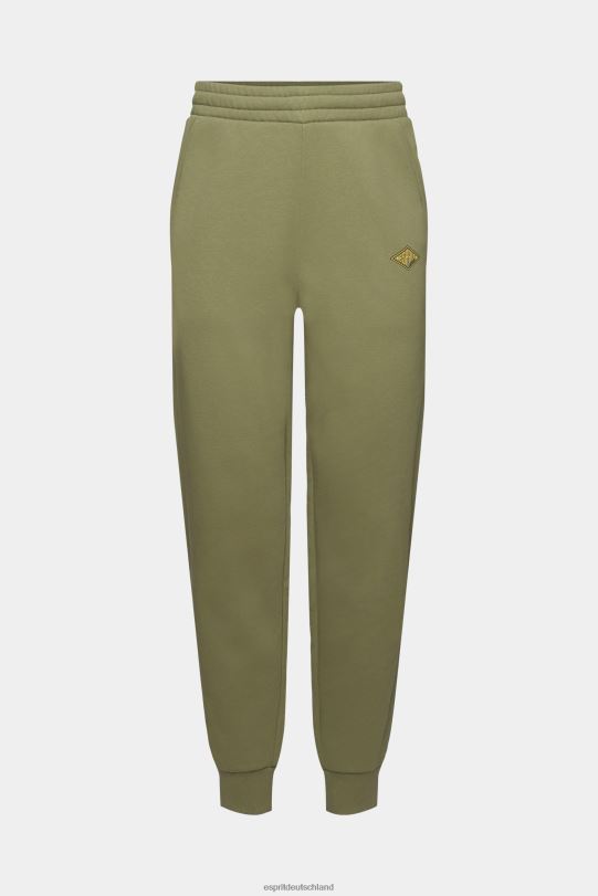 Männer Esprit Olive Jogginghose mit Logo-Print Jogger 0BN00666