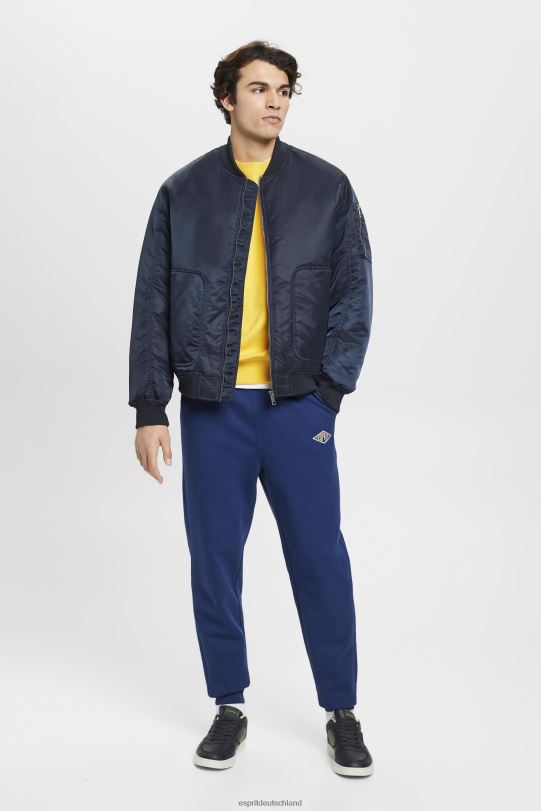 Männer Esprit Tinte Jogginghose mit Logo-Print Jogger 0BN00667