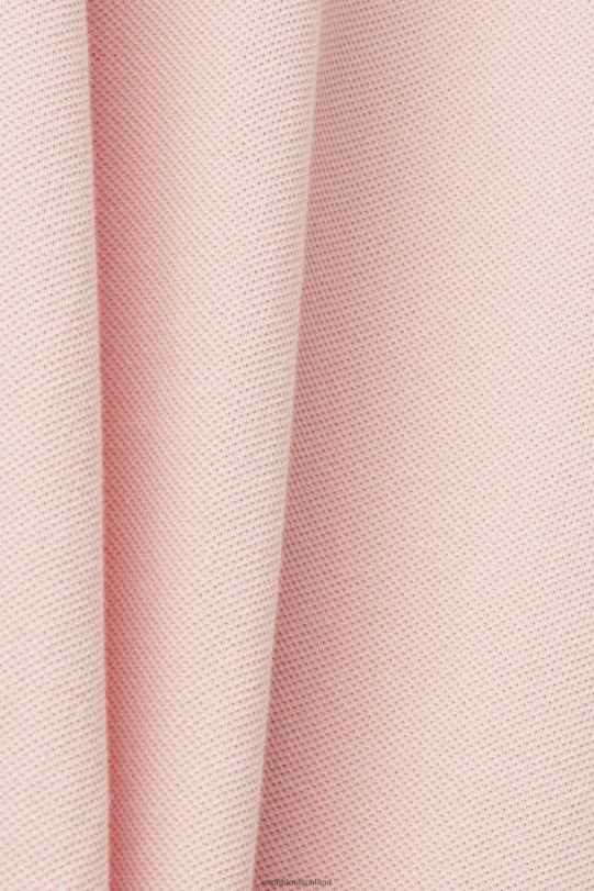 Männer Esprit Rosa Stonewashed-Pique-Poloshirt aus Baumwolle Polos 0BN00710