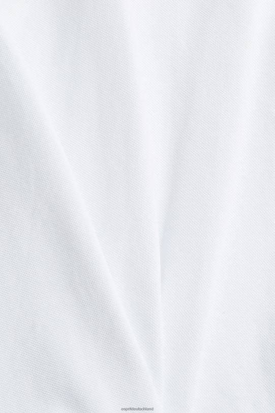 Männer Esprit Weiß Poloshirt aus Pima-Baumwoll-Piqué Polos 0BN00924