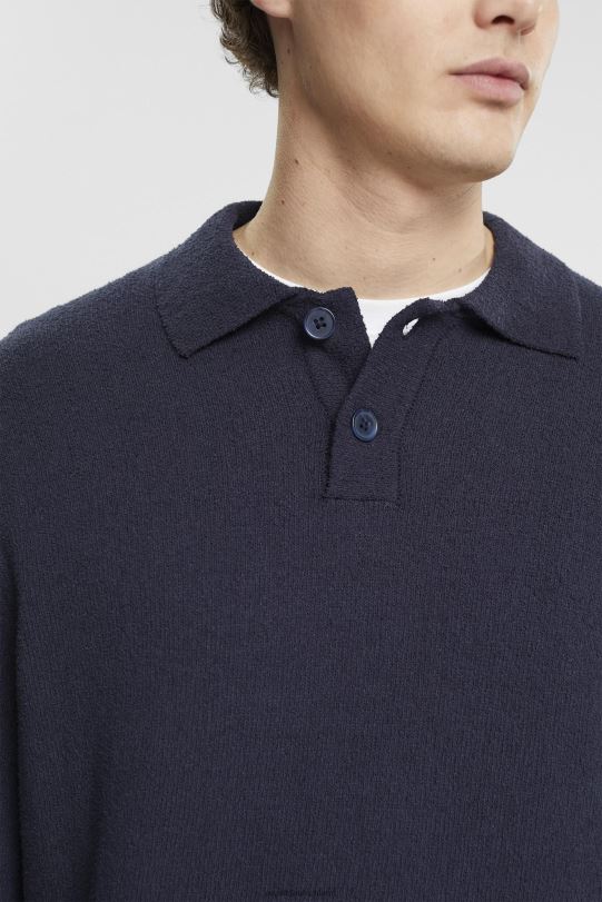 Männer Esprit Marine Polopullover Pullover 0BN00683