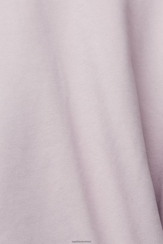 Männer Esprit Lavendel Sweatshirt mit Reißverschlusstasche Sweatshirts und Kapuzenpullover 0BN00785